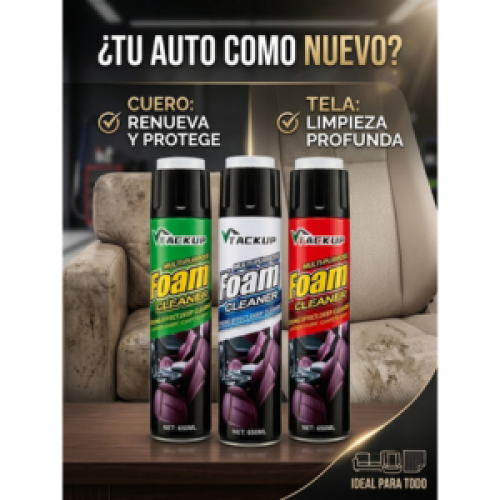 LIMPIADOR DE INTERIOR DE AUTOS Y MUEBLES